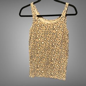 A New Day Leopard Print Tank Size Large (never Worn)